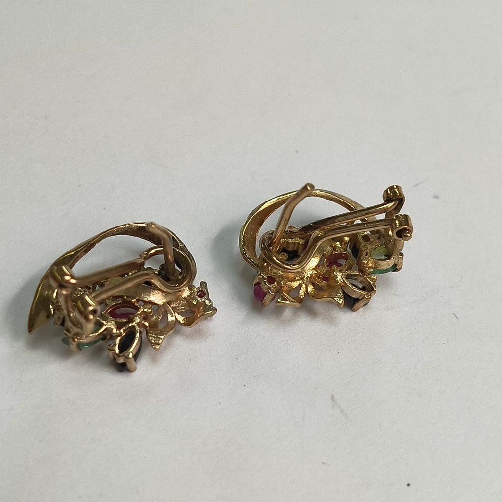 ARETES PAR ORO 8 K 4,00 GRMS (SEMINUEVO)