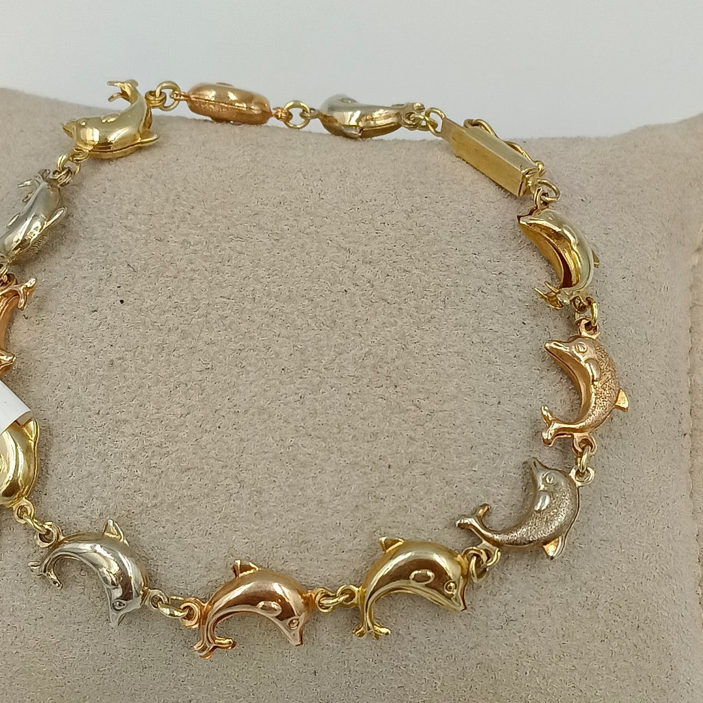 PULSERA ORO 14 K 6.4 GRMS (SEMINUEVO)