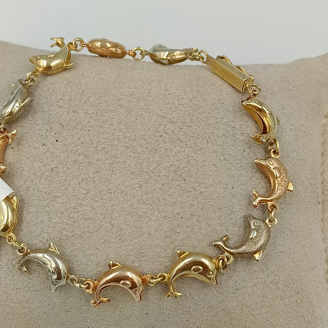 PULSERA ORO 14 K 6.4 GRMS (SEMINUEVO)