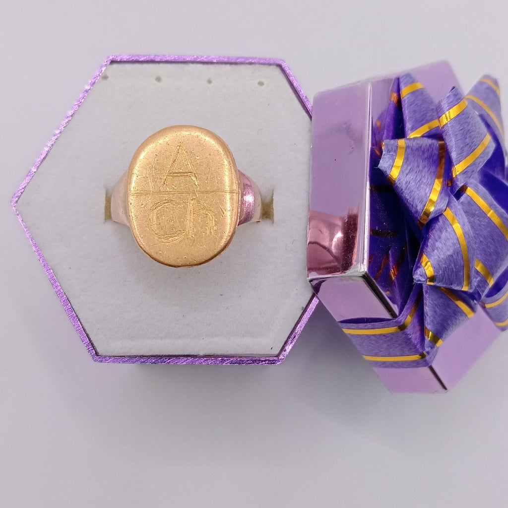 ANILLO ORO 10 K 5 GRMS (SEMINUEVO)
