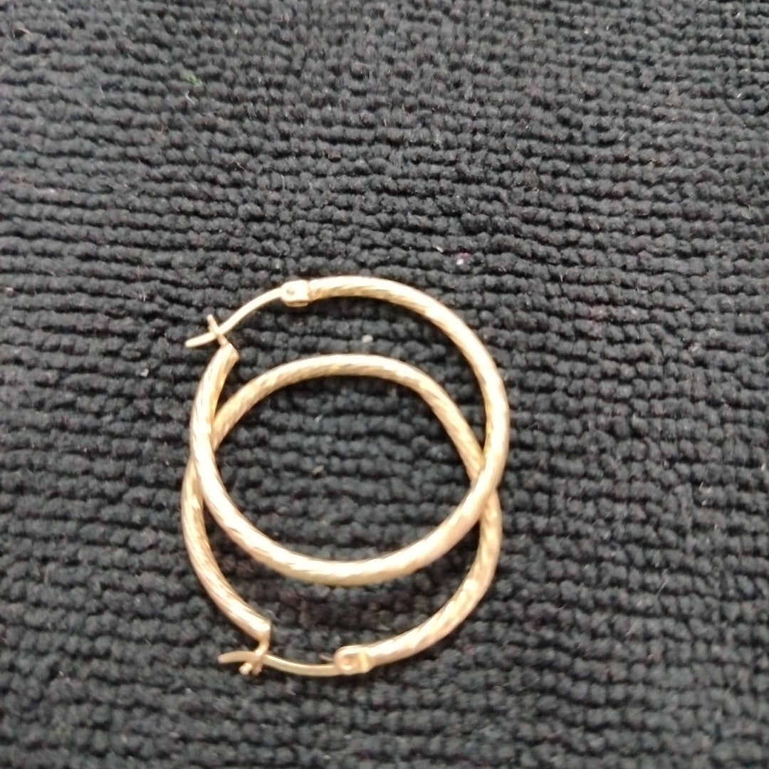 ARRACADAS PAR ORO 14 K 2,50 GRMS (SEMINUEVO)