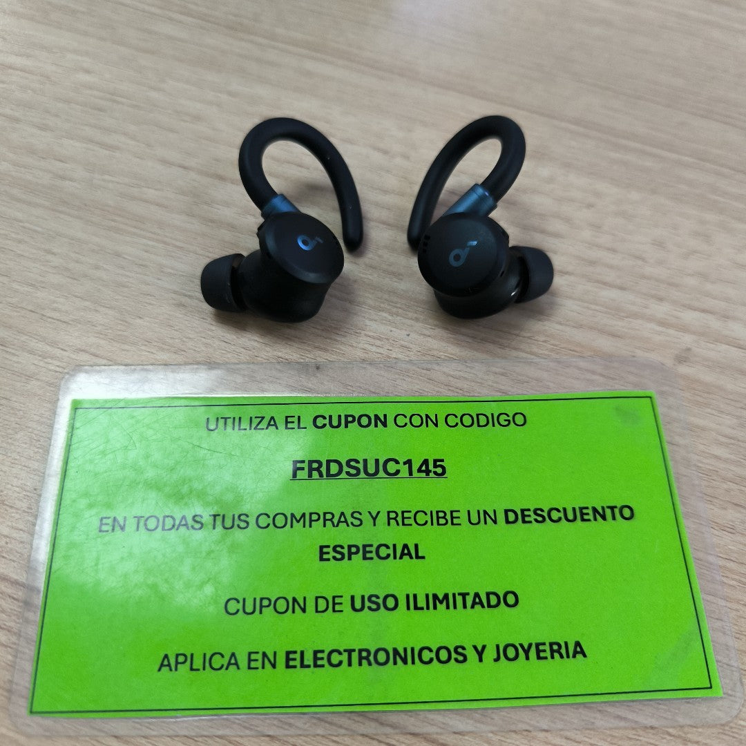AUDIFONOS SOUNDCORE SPORT X10 A3961 INALAMBRICO IN EAR (SEMINUEVO)