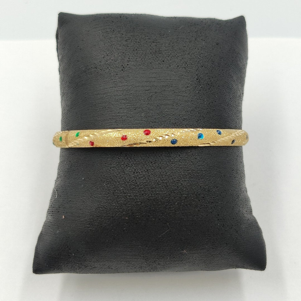 PULSERA RIGIDA ORO 14 K 6,40 GRMS (SEMINUEVO)
