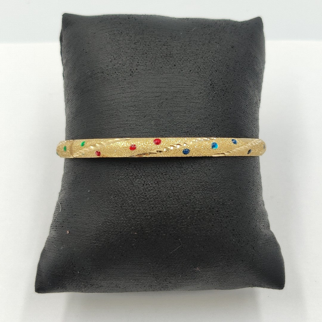 PULSERA RIGIDA ORO 14 K 6,40 GRMS (SEMINUEVO)