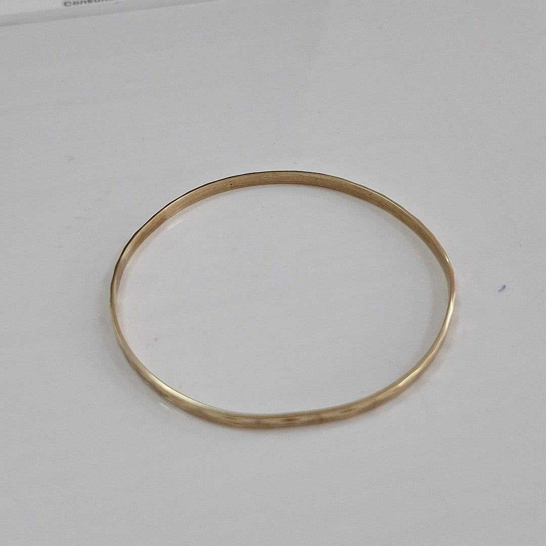 PULSERA RIGIDA ORO 10 K 7,70 GRMS (SEMINUEVO)