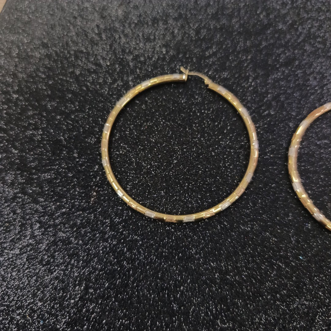 ARRACADAS PAR ORO 14 K 5.1 GRMS (SEMINUEVO)