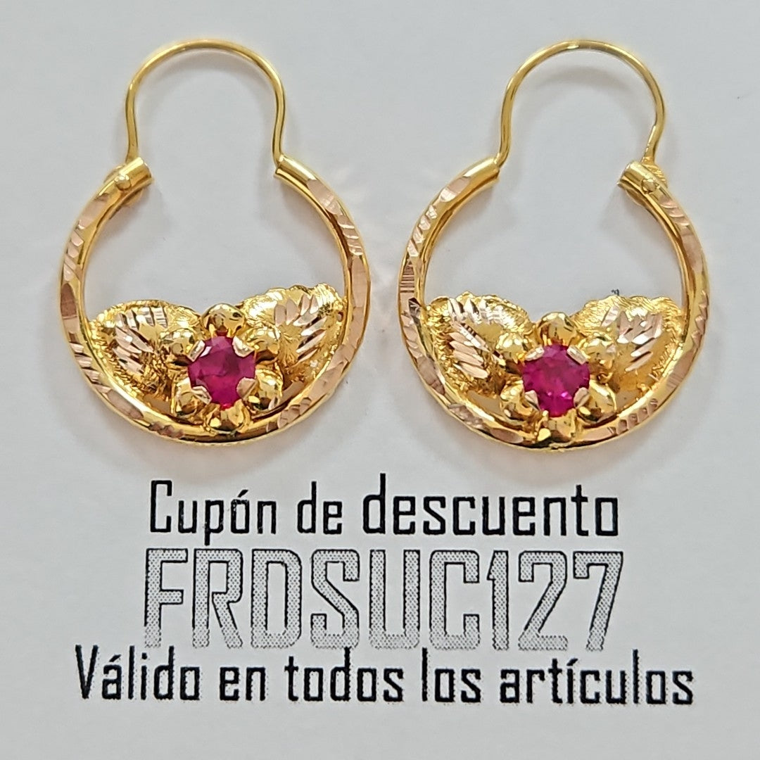 ARETES PAR ORO 10 K 2,00 GRMS (SEMINUEVO)