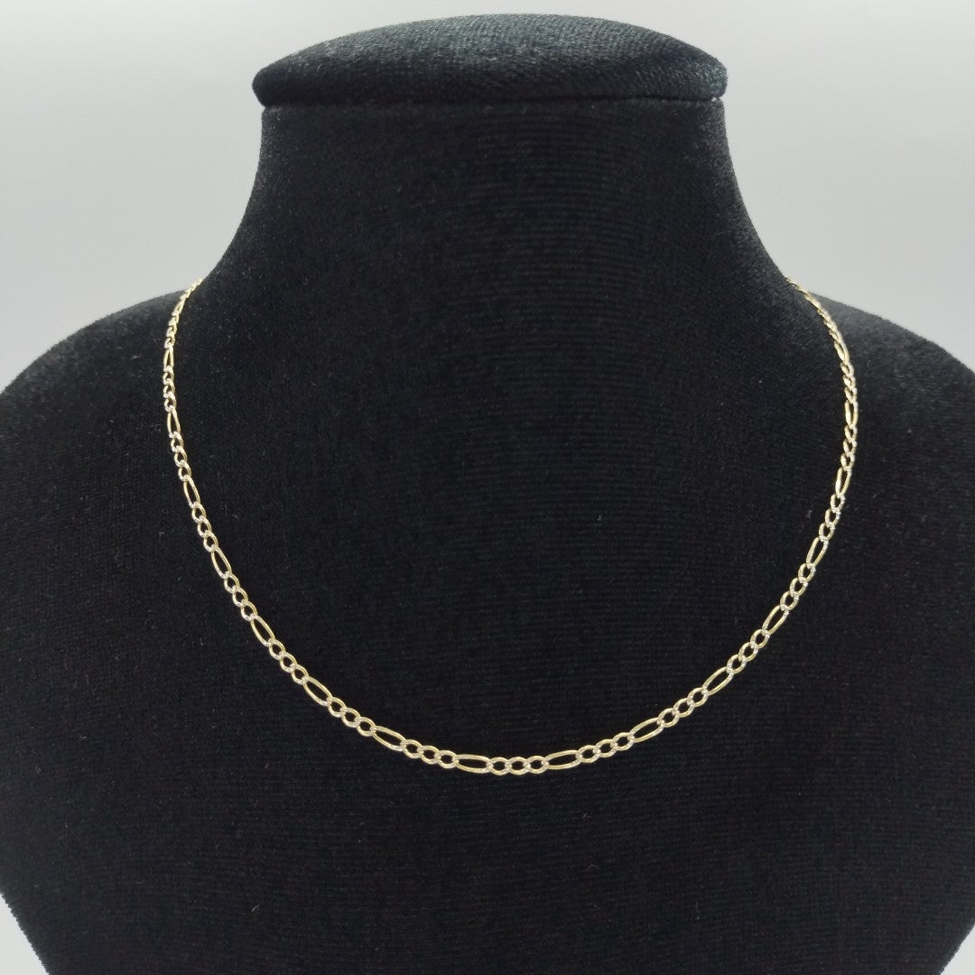 CADENA ORO, RODIADO 14 K 4.6 GRMS (SEMINUEVO)