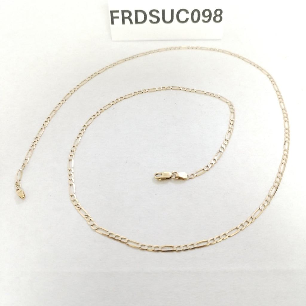 CADENA ORO, ORO COMBINADO 14 K 4.1 GRMS (SEMINUEVO)