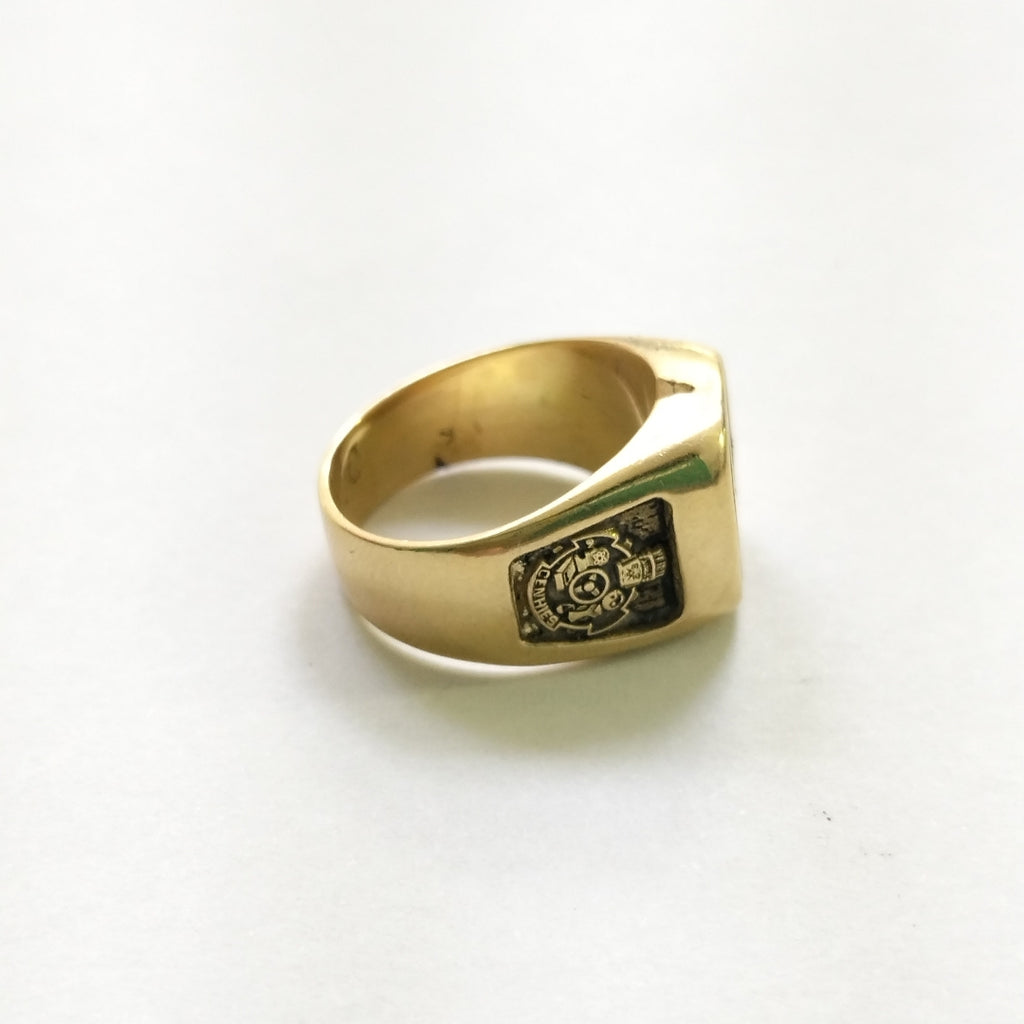 ANILLO DE GRADUACIÓN ORO 14 K 10,00 GRMS (SEMINUEVO)