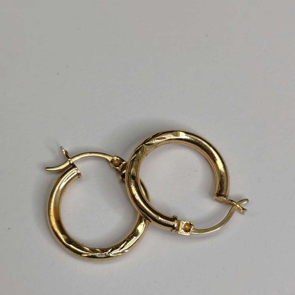 ARRACADAS PAR ORO 14 K 1,90 GRMS (SEMINUEVO)