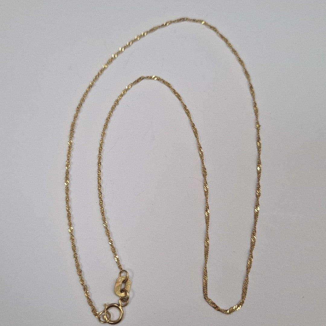 CADENA ORO 10 K 0.9 GRMS (SEMINUEVO)