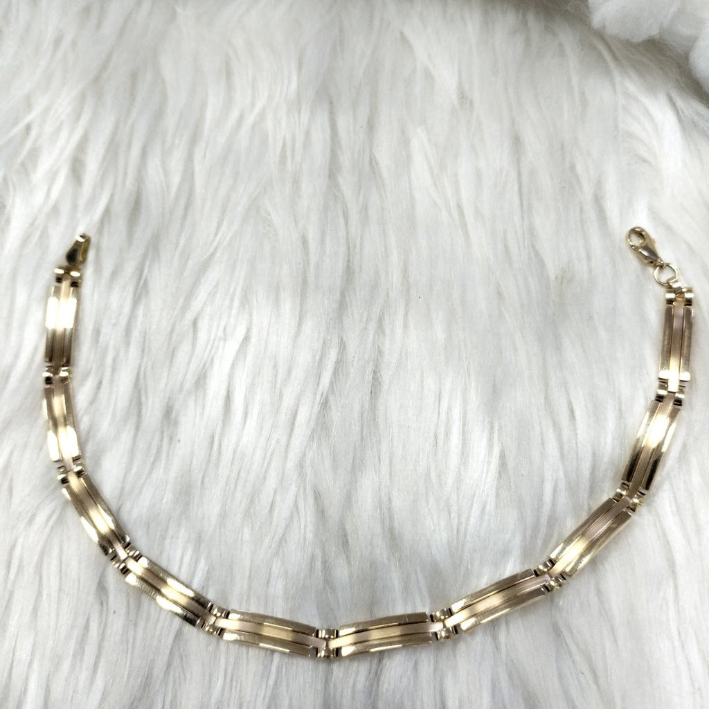 PULSERAS CABALLERO ORO 14K 7.7 (NUEVO)
