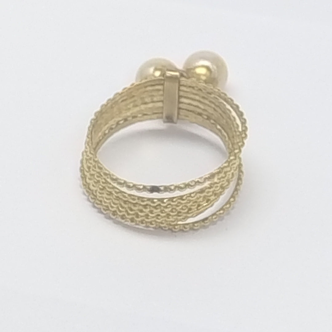 SEMANARIO DE ARGOLLAS ORO 14 K 3.6 GRMS (SEMINUEVO)