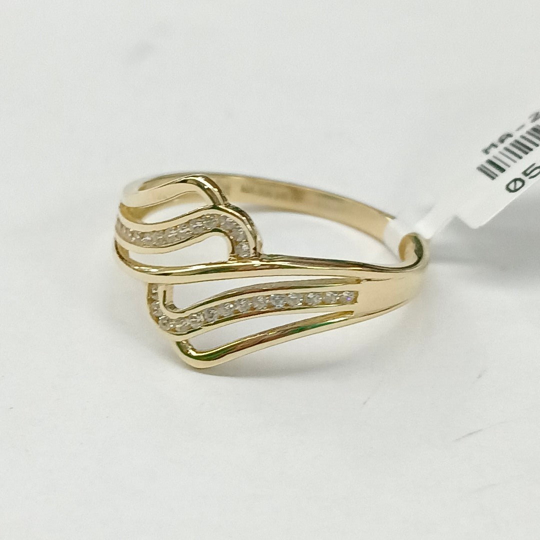 ANILLOS DAMA ORO 14K 2 (NUEVO)