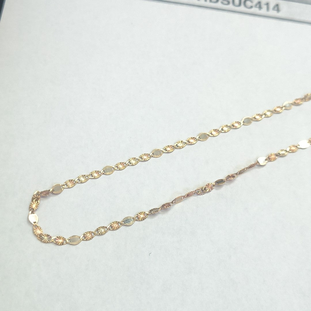 CADENA ORO 10 K 1.2 GRMS (SEMINUEVO)