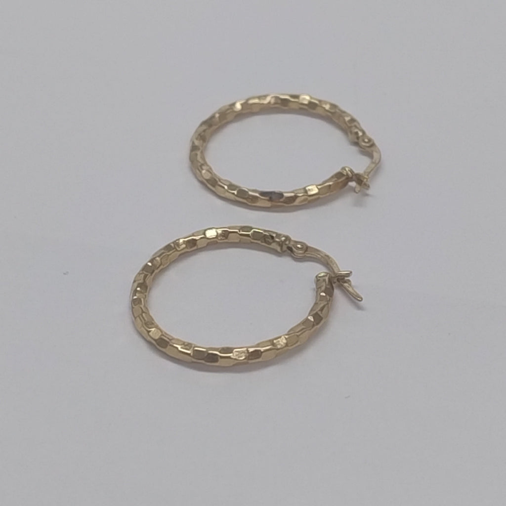 ARRACADAS PAR ORO 14 K 1.6 GRMS (SEMINUEVO)