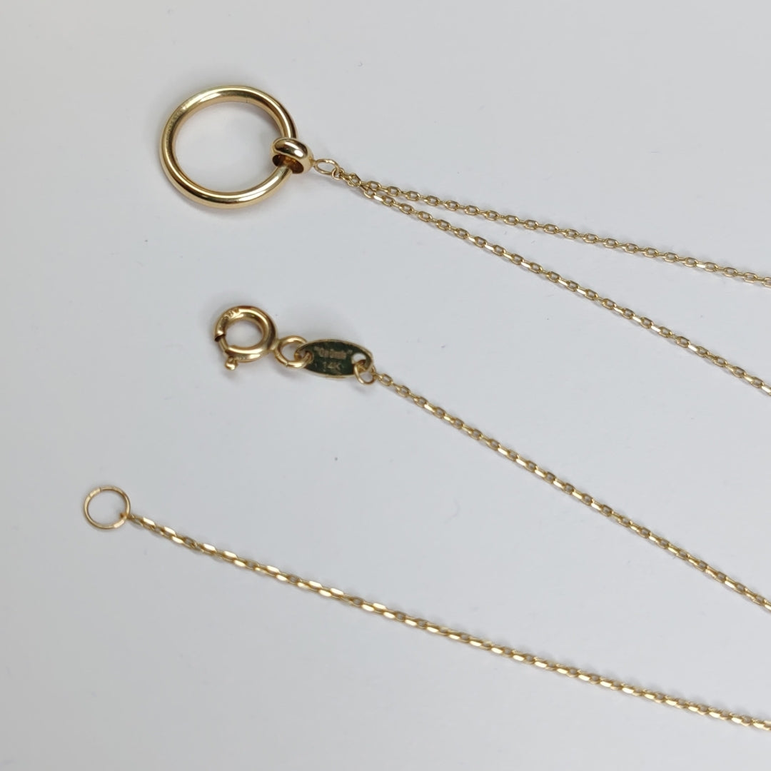 GARGANTILLA ORO 14 K 1,80 GRMS (SEMINUEVO)