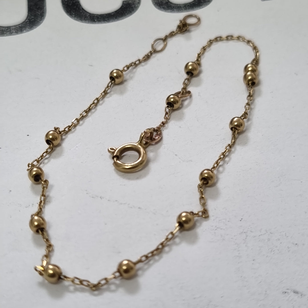 PULSERA ORO 10 K 1.1 GRMS (SEMINUEVO)
