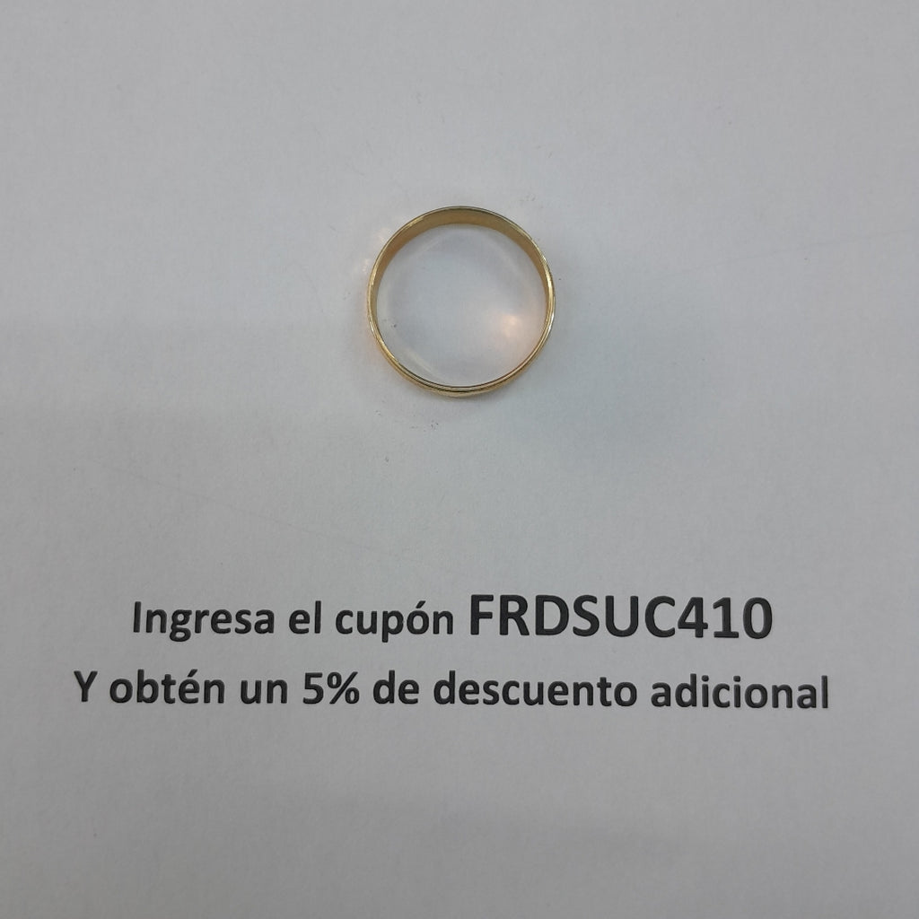 ARGOLLA ORO 10 K 2,50 GRMS (SEMINUEVO)