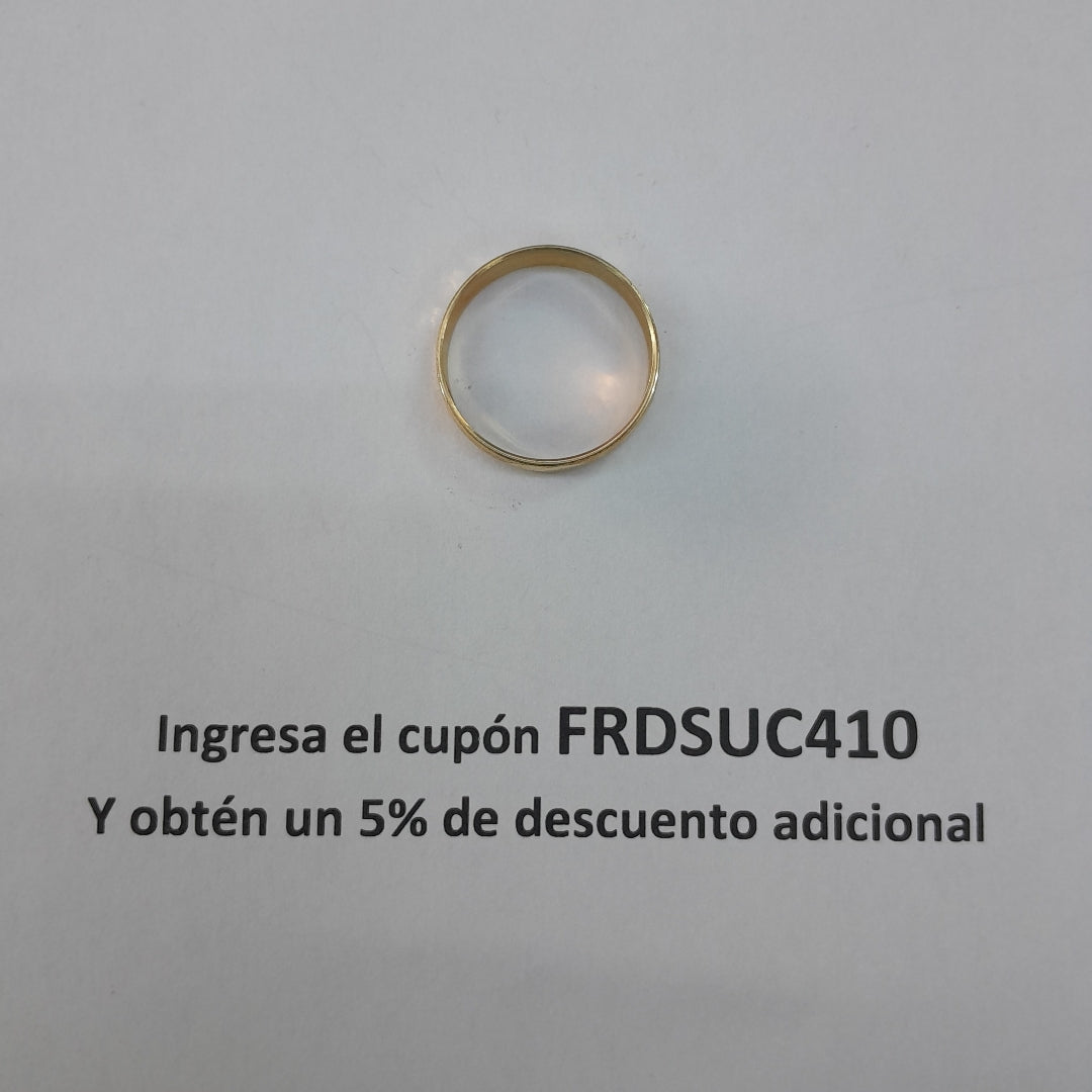 ARGOLLA ORO 10 K 2,50 GRMS (SEMINUEVO)
