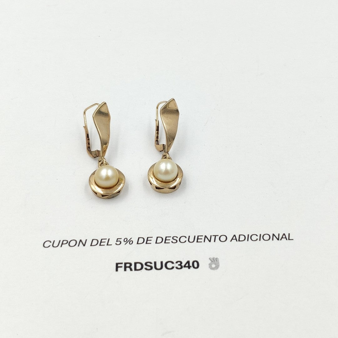 ARETES PAR ORO 8 K 6,50 GRMS (SEMINUEVO)
