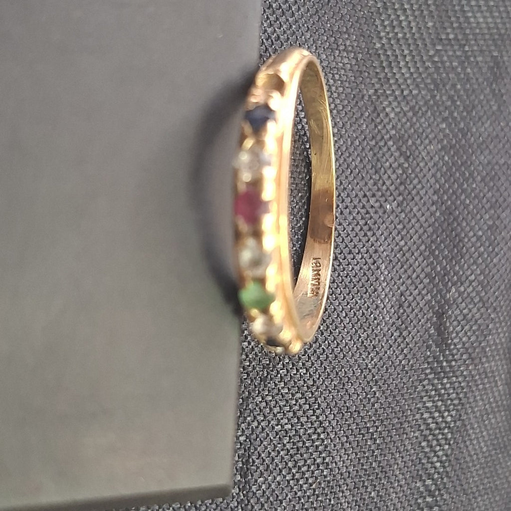 MEDIA CHURUMBELA ORO 14 K 1.4 GRMS (SEMINUEVO)