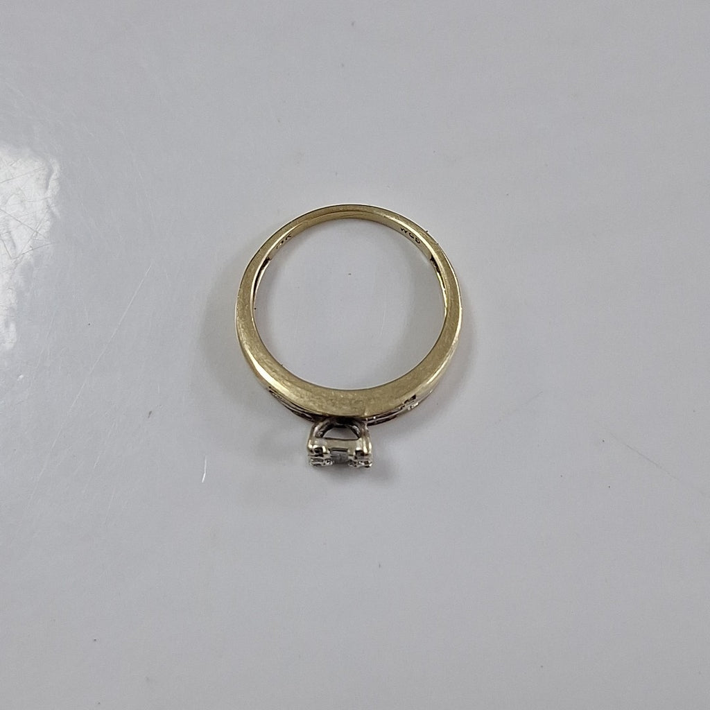 ANILLITO, SOLITARIO ORO 14 K 2.5 GRMS (SEMINUEVO)