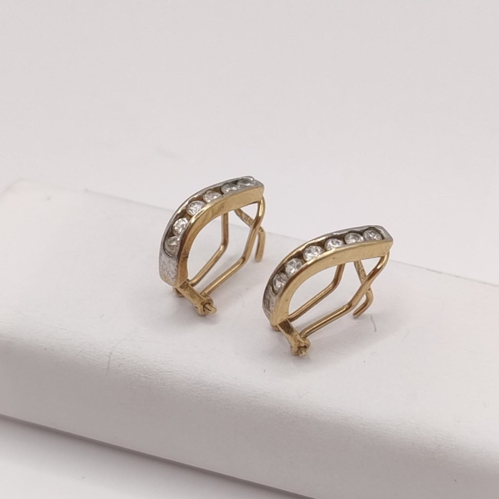 ARETES PAR ORO 10 K 2.1 GRMS (SEMINUEVO)