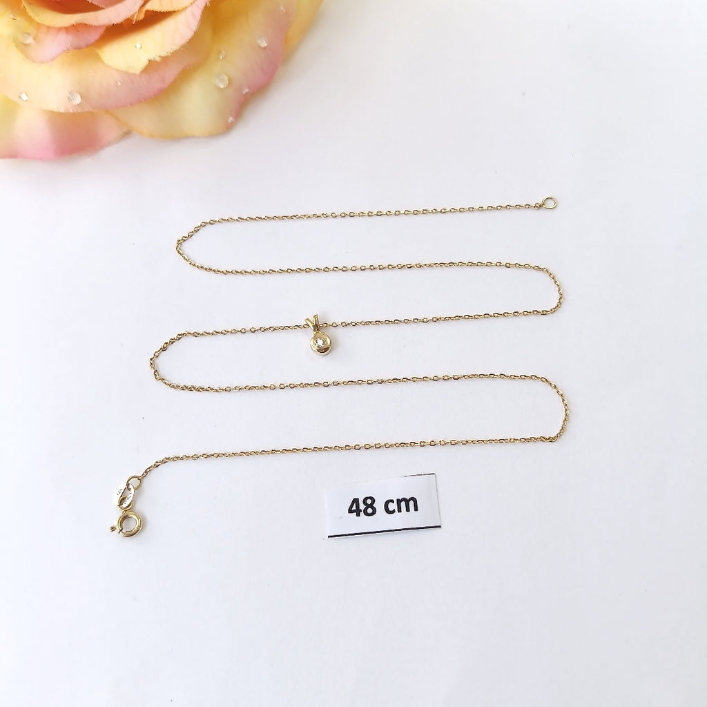 CADENA ORO 14 K 1.7 GRMS (SEMINUEVO)
