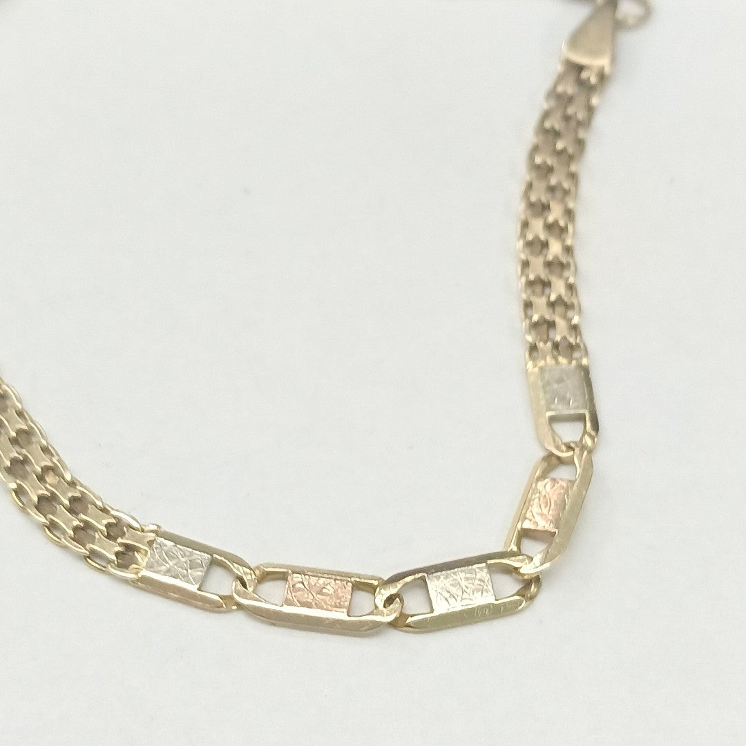 PULSERA ORO 14 K 5.8 GRMS (SEMINUEVO)
