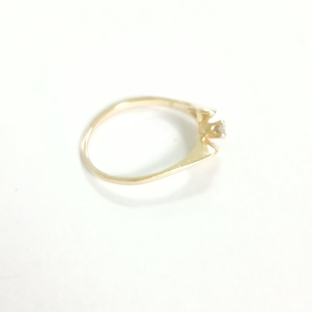 SOLITARIO ORO 14 K 2.1 GRMS (SEMINUEVO)