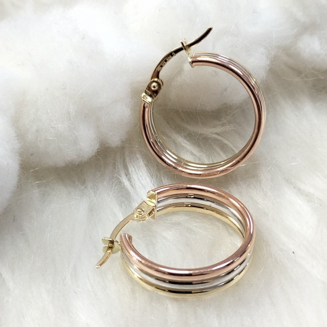 ARRACADAS ORO 14K 2.4 (NUEVO)