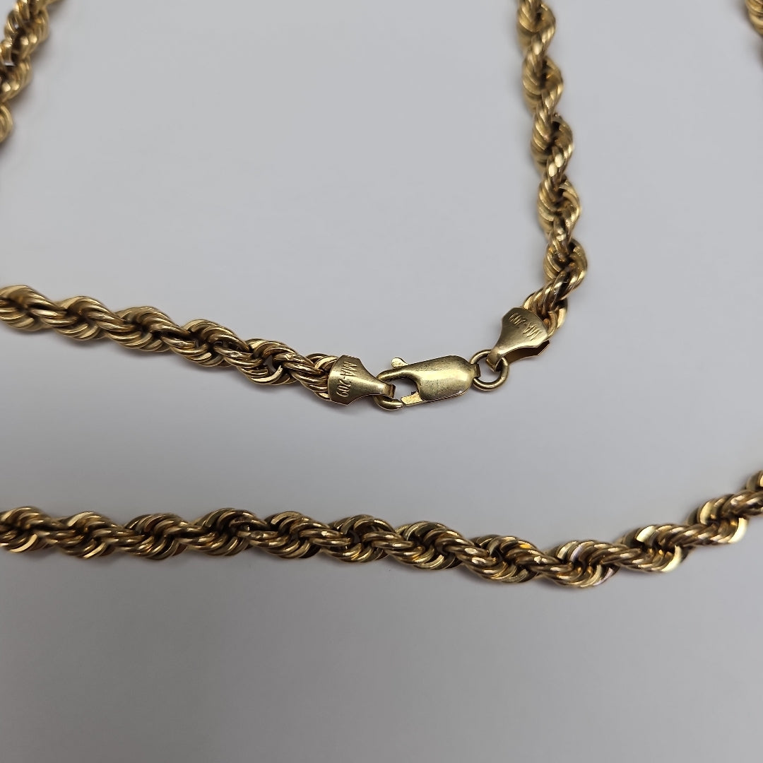 CADENA ORO 14 K 13.2 GRMS (SEMINUEVO)