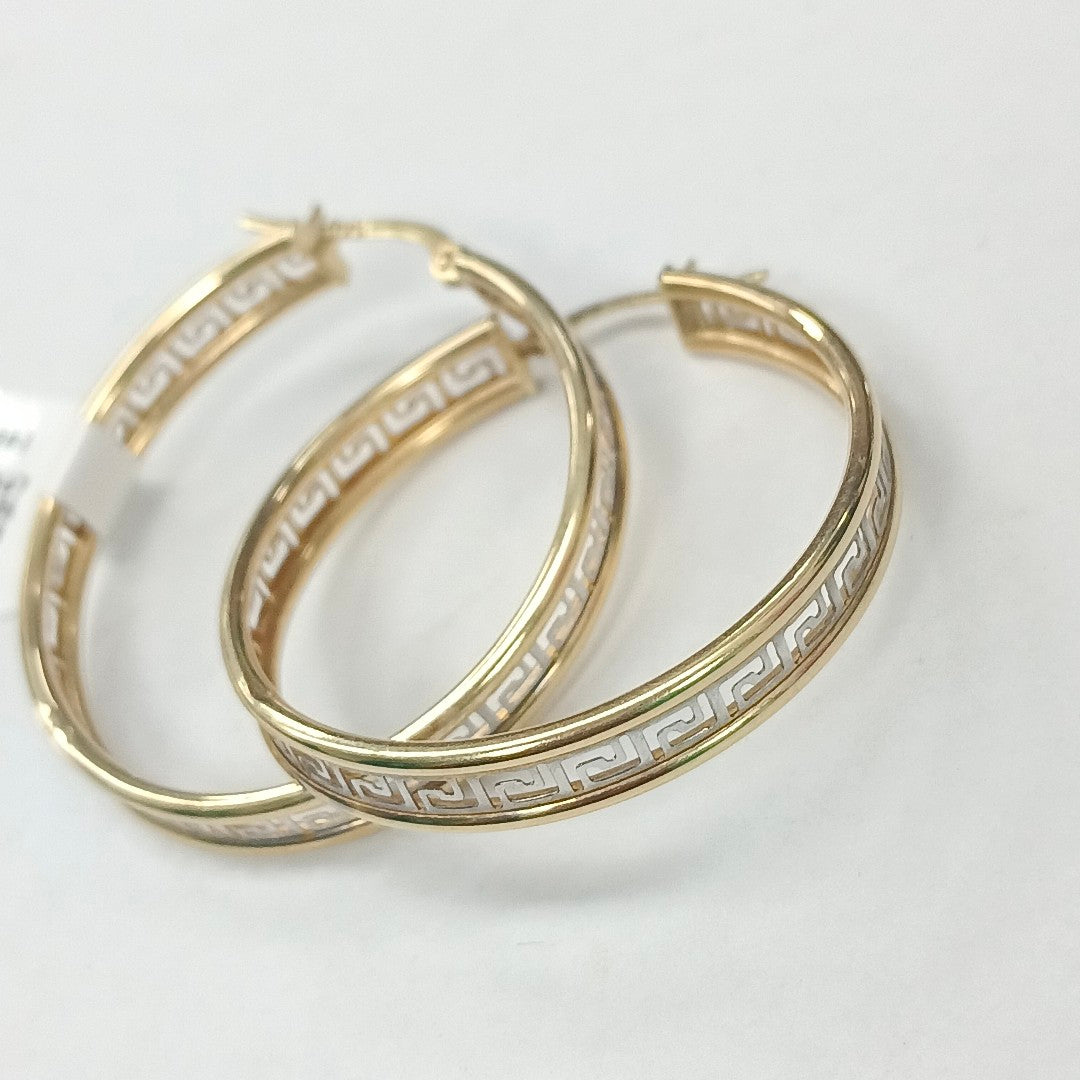 ARRACADAS PAR ORO 14 K 3.8 GRMS (SEMINUEVO)