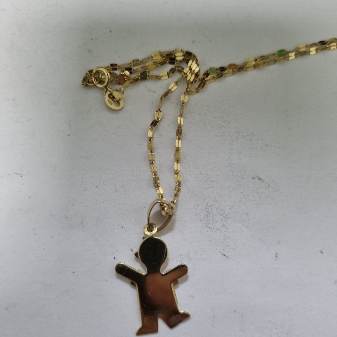 CADENA ORO 14 K 2.5 GRMS (SEMINUEVO)