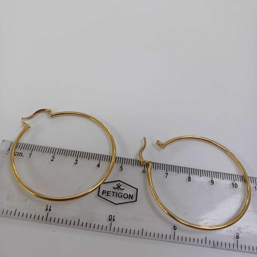 ARRACADAS PAR ORO 10 K 2.9 GRMS (SEMINUEVO)