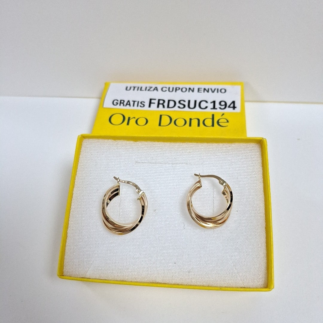 ARRACADAS ORO 14K 2.2 (NUEVO)