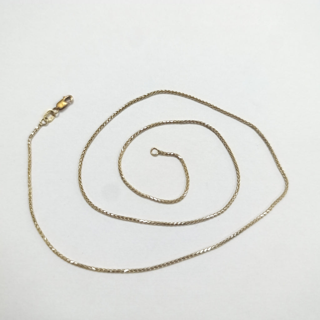 CADENA ORO 14 K 3.7 GRMS (SEMINUEVO)