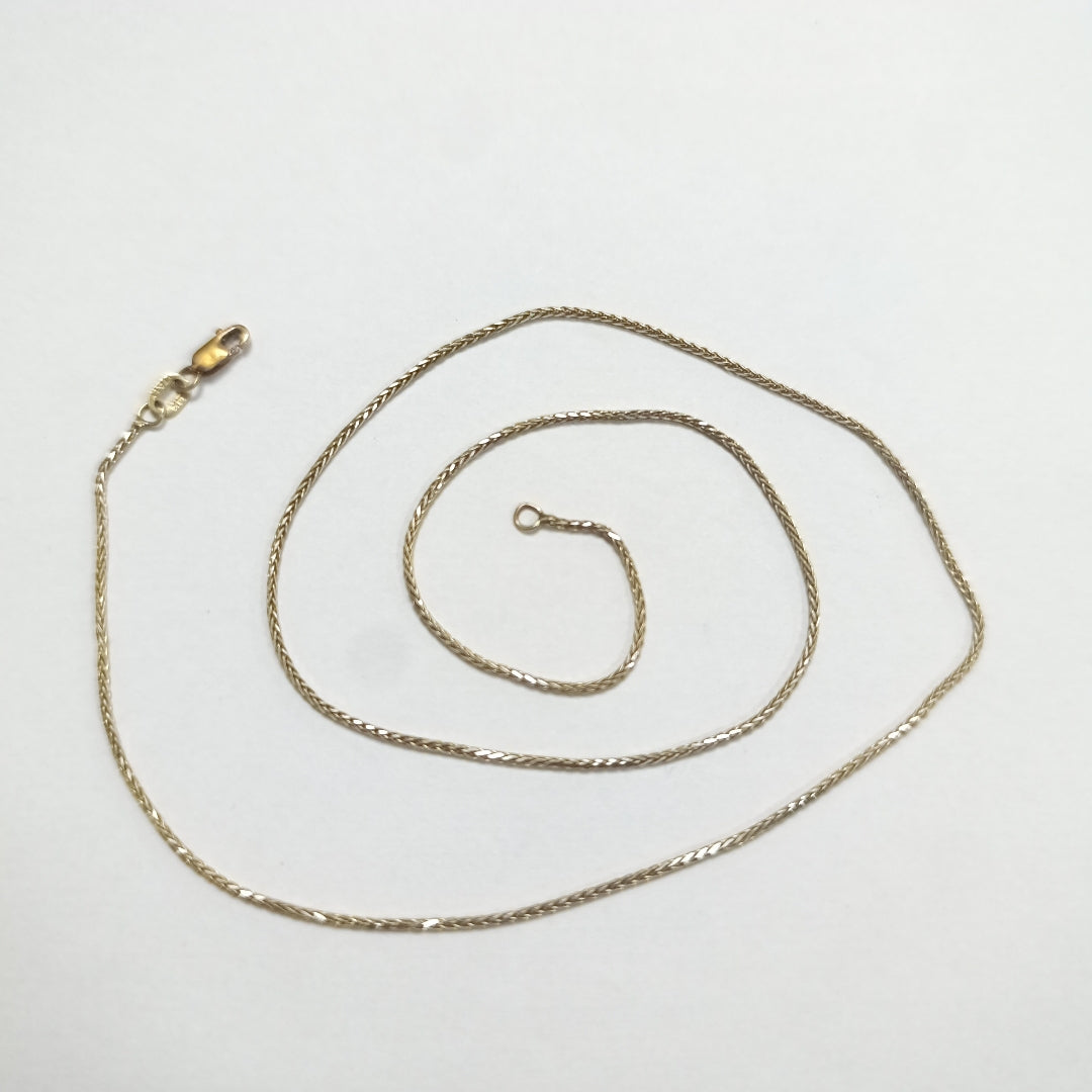 CADENA ORO 14 K 3.7 GRMS (SEMINUEVO)