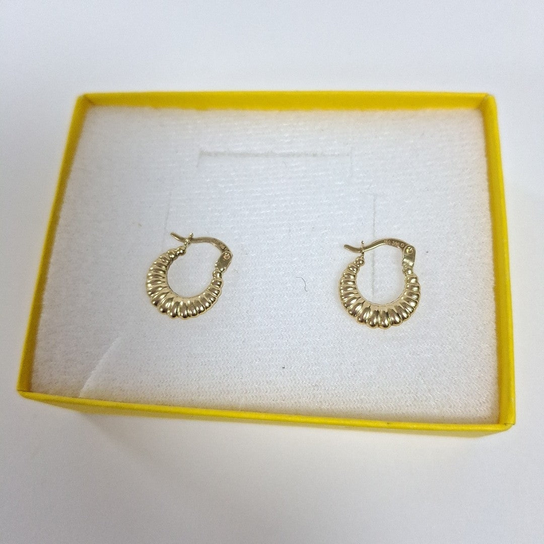ARRACADAS ORO 14K 1.1 (NUEVO)