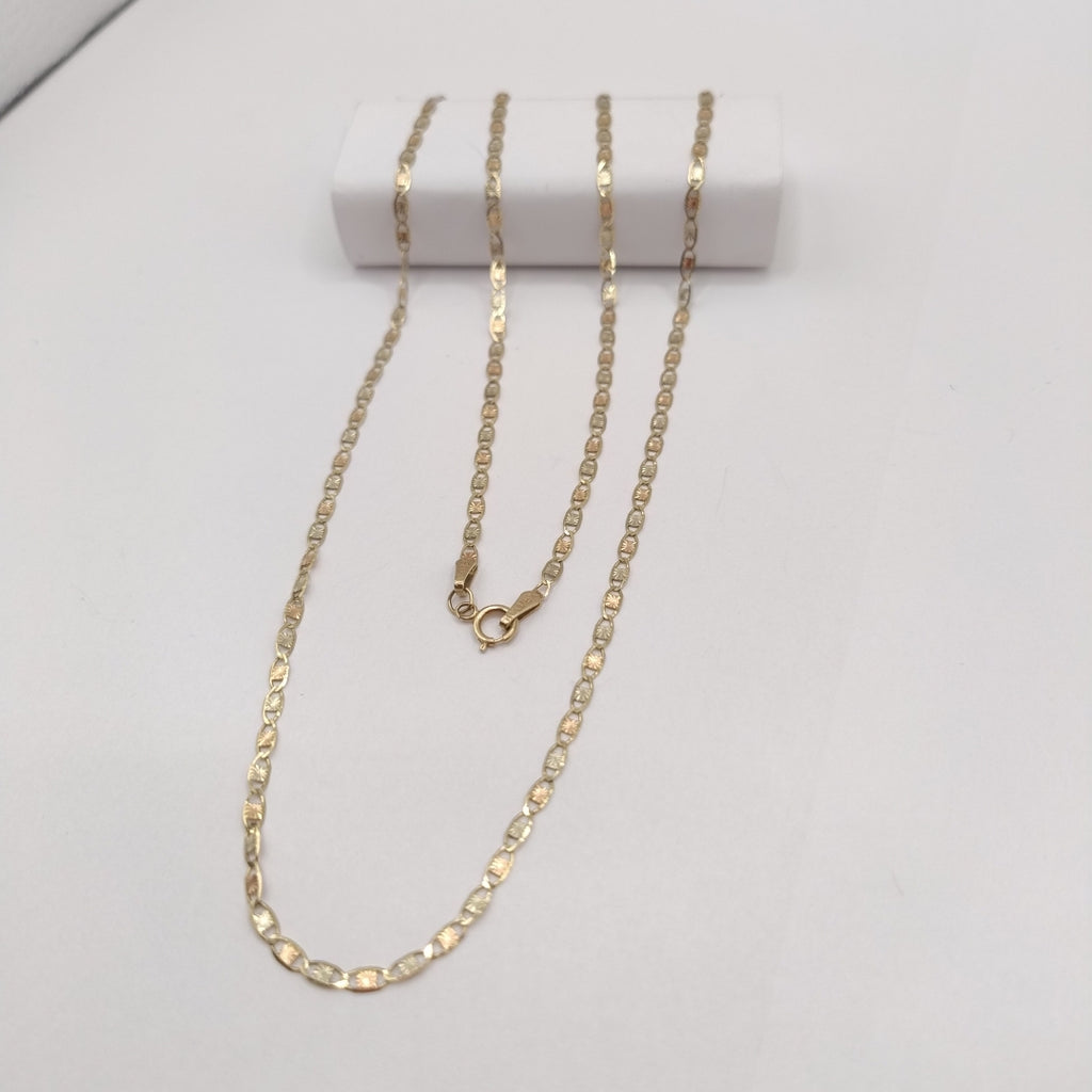 CADENA ORO, ORO COMBINADO 10 K 2.8 GRMS (SEMINUEVO)