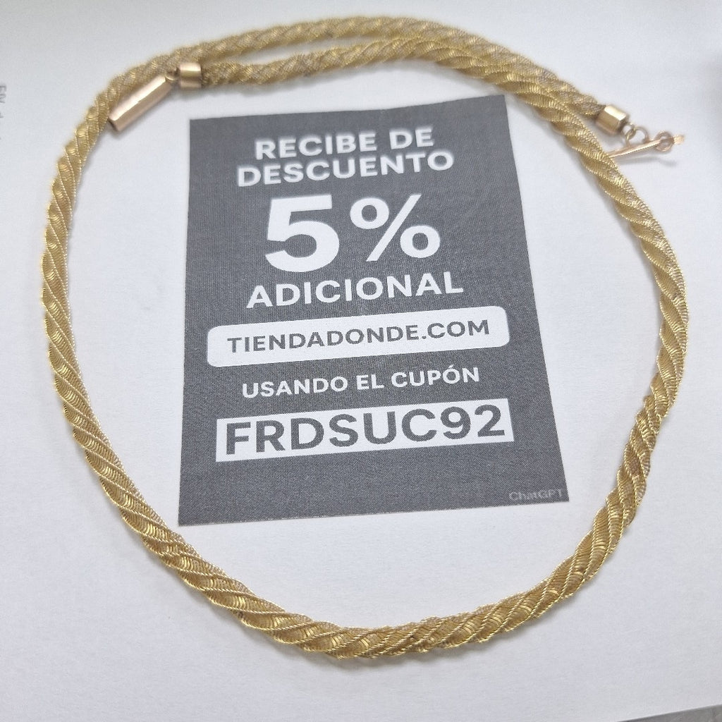 CADENA ORO 10 K 7,70 GRMS (SEMINUEVO)