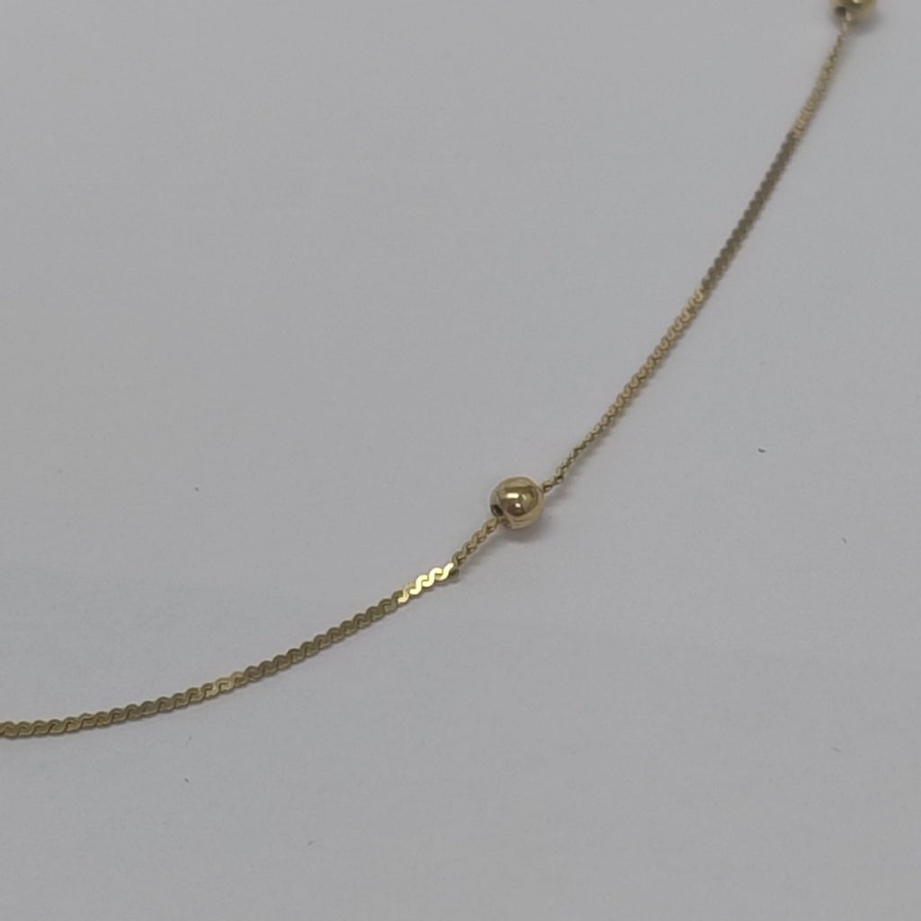 CADENA ORO 14 K 2.8 GRMS (SEMINUEVO)