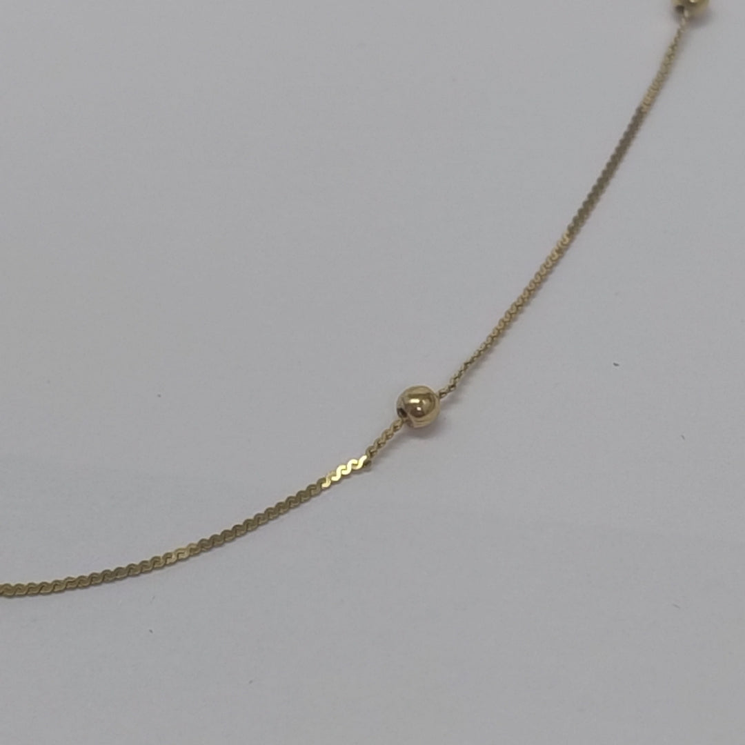 CADENA ORO 14 K 2.8 GRMS (SEMINUEVO)
