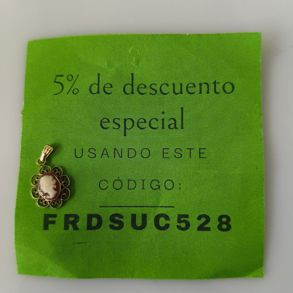 DIJE ORO 14 K 0,80 GRMS (SEMINUEVO)