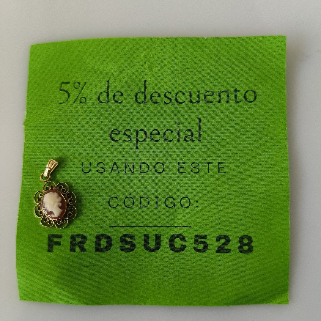 DIJE ORO 14 K 0,80 GRMS (SEMINUEVO)
