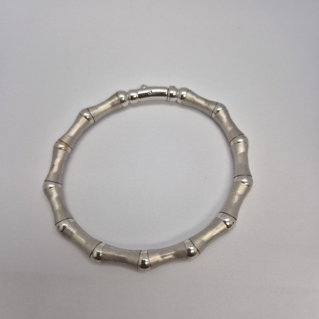 PULSERA ORO BLANCO 14 K 17,20 GRMS (SEMINUEVO)