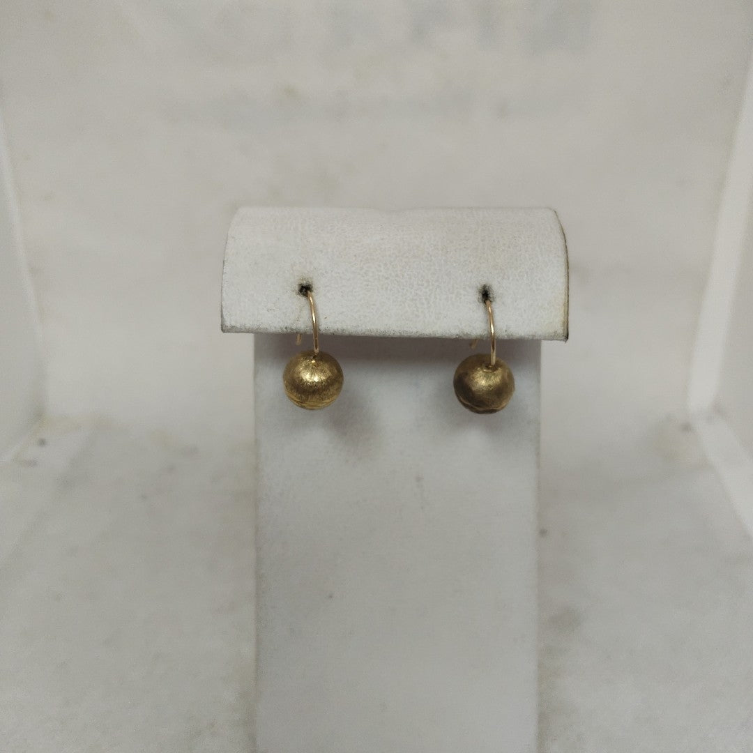 ARETES PAR ORO 10 K 1,50 GRMS (SEMINUEVO)