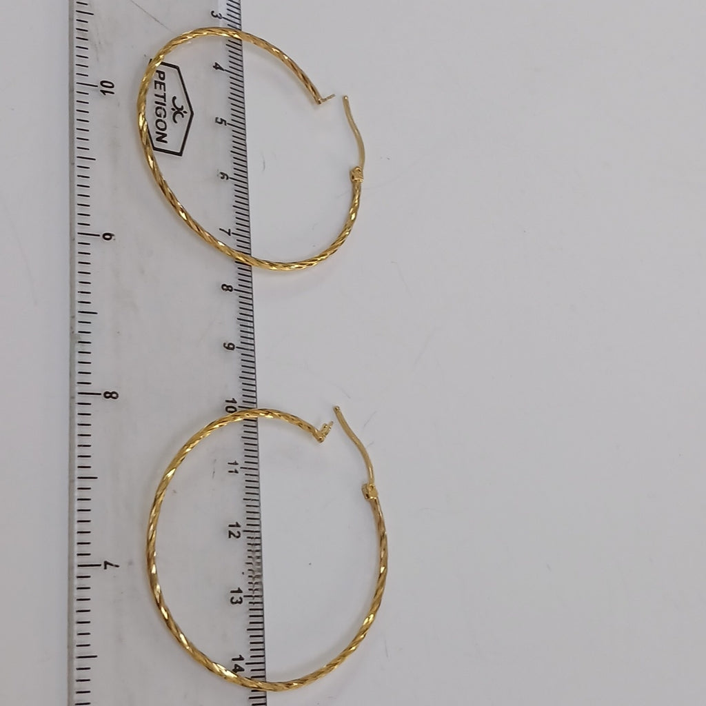 ARRACADAS PAR ORO 10 K 2.3 GRMS (SEMINUEVO)